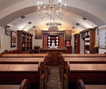 On-site synagogue at the hotel