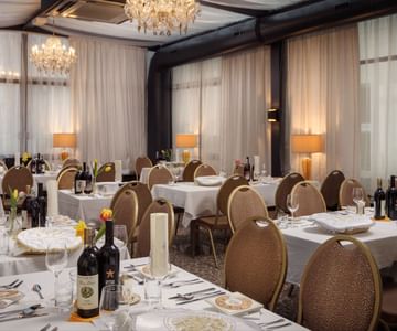 Elegant kosher dining room